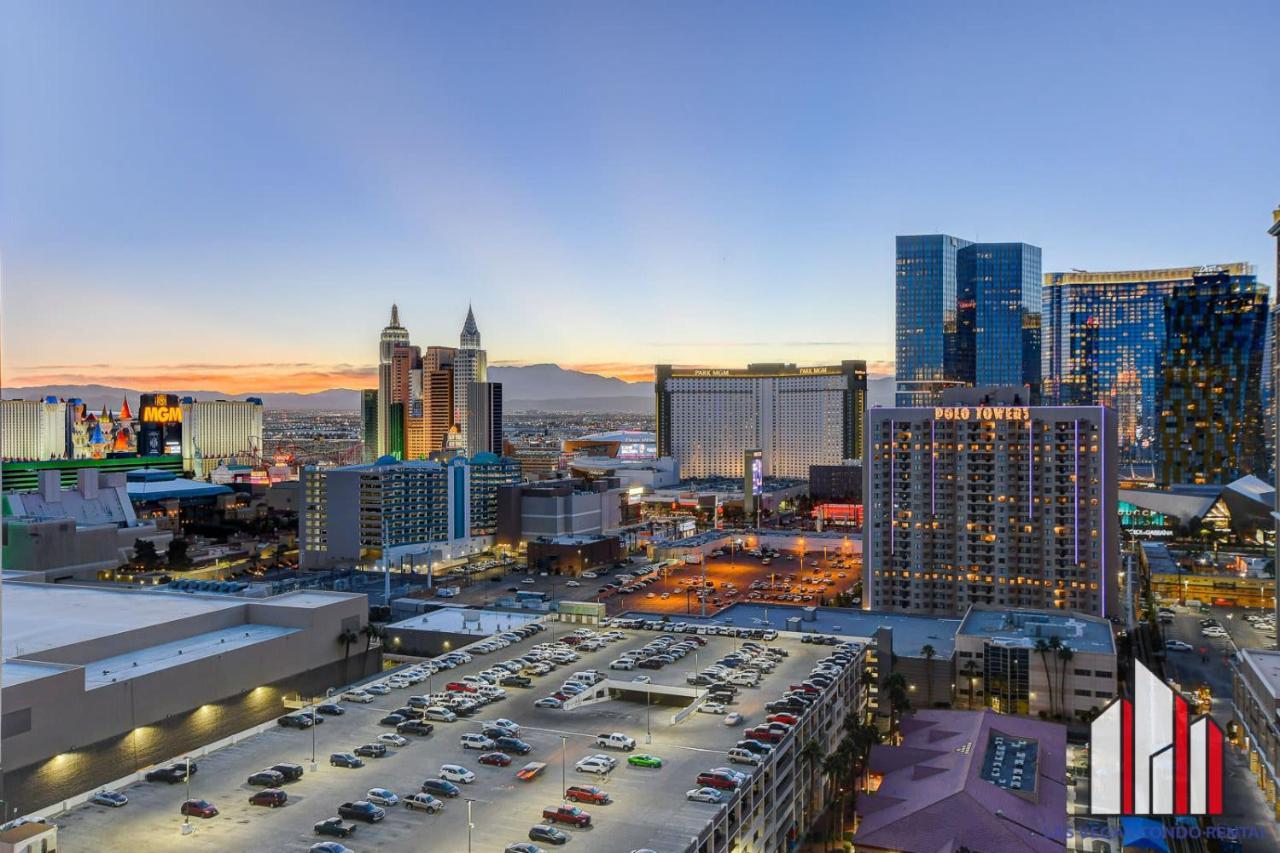 Mgm Signature-22-707 F1 Track & Strip View Balcony Las Vegas Eksteriør billede