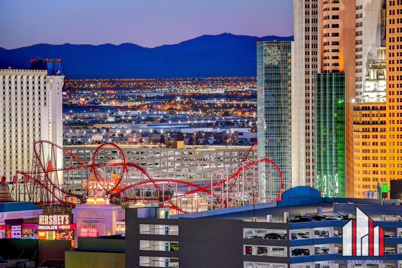 Mgm Signature-22-707 F1 Track & Strip View Balcony Las Vegas Eksteriør billede